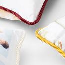 Cord option luxury silk cushion