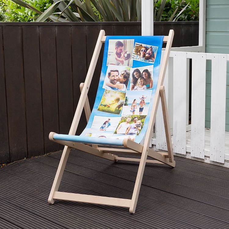 Bespoke Deck Chairs Photo Montage Design