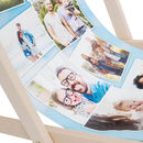 gepersonaliseerde strandstoelen details zitgedeelte