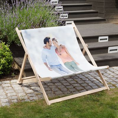 personalized double deck chair bride and groom
