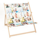 gepersonaliseerde strandstoelen met fotocollage