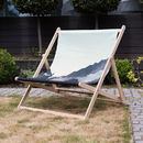 Designer pattern deckchair printed image
