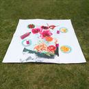 Picnic Blanket pattern surface with waterproof side