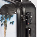 Tsa travel lock Personalised Suitcase with Photo