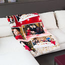 kunstfell decke auf sofa