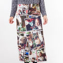 printed photo waist apron