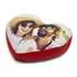 Young Couple photo heart cushion is special gift for him or her