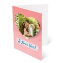 Heart Photo Design personalised valentines day cards