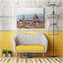 leinwand mit foto von stadt