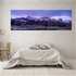 panoramic canvas photo prints in bed room