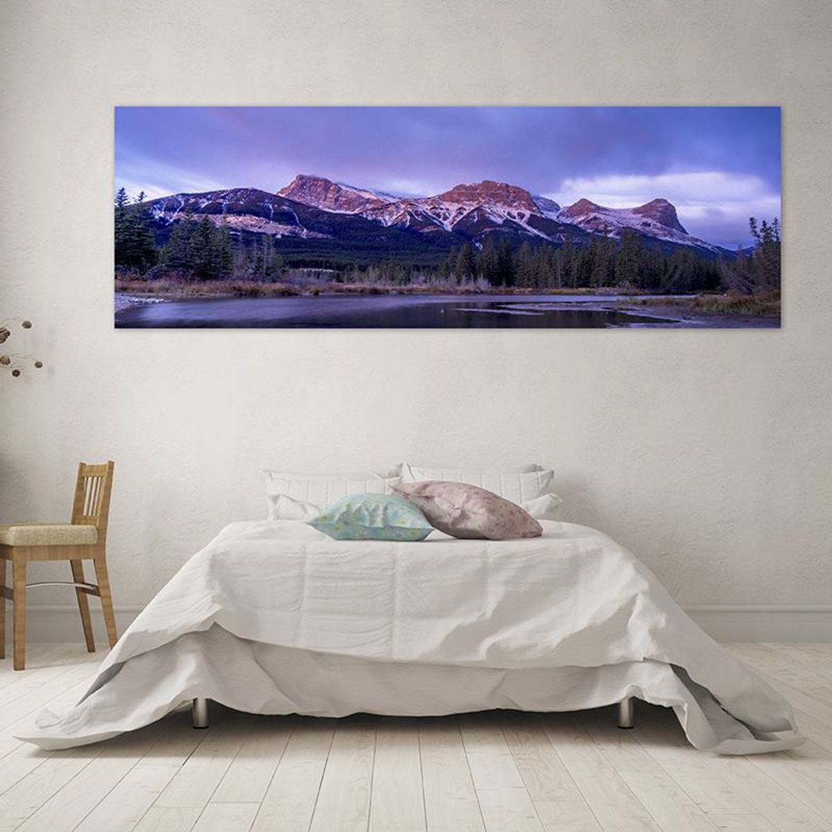 Canvasfoto woud, zon, natuur, 145 x 45 cm, modern, panorama-foto's, XXL, canvas, foto's, grote wandafbeeldingen voor slaapkamer, woonkamer Canvasfoto woud, zon, natuur, 145 x 45 cm, modern, panorama-foto's, XXL, canvas, foto's, grote wandafbeeldingen voor slaapkamer, woonkamer