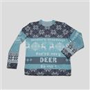 Pull de Noël personnalisé avec texte amusant