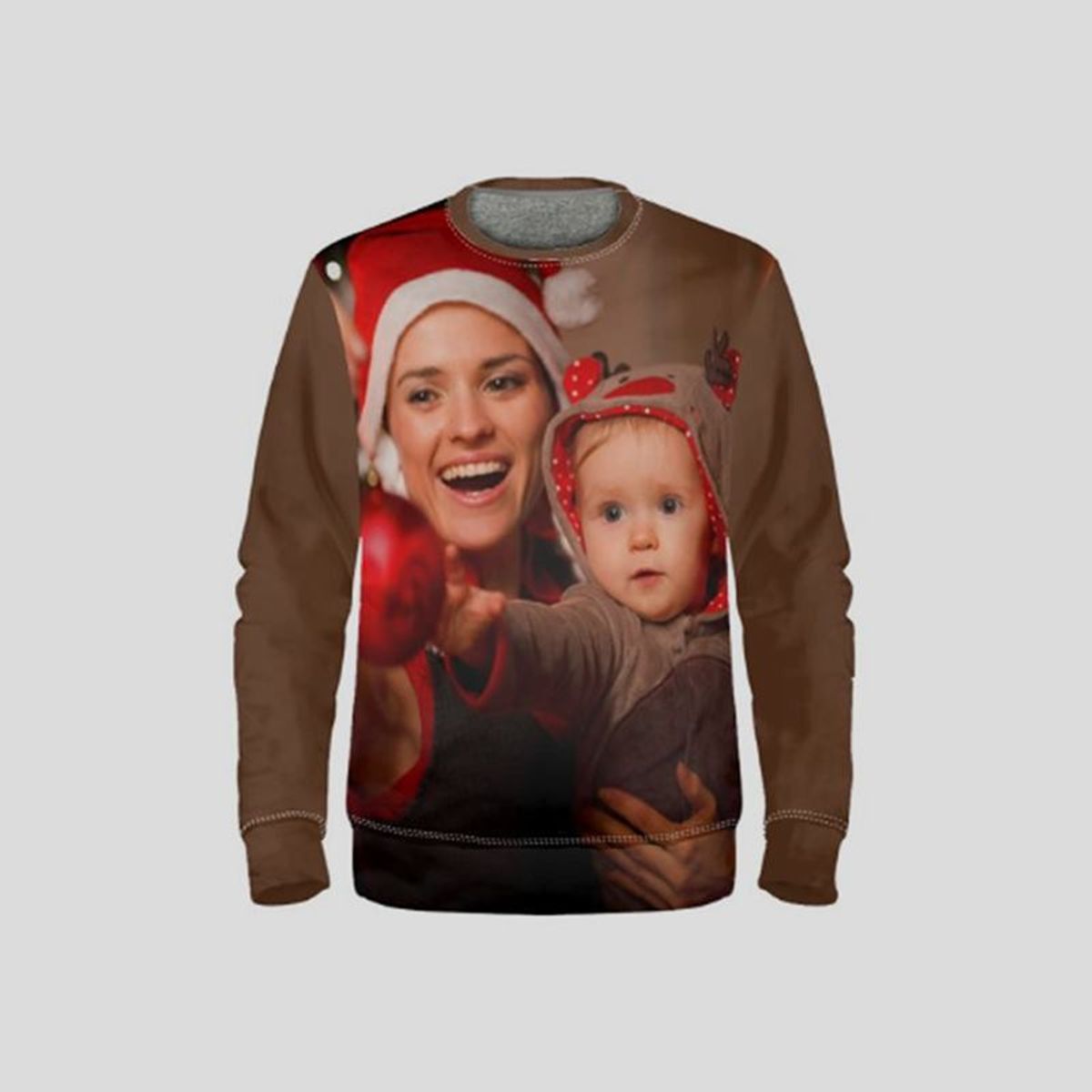 Pull de Noël personnalisé Pull de Noël kitsch - Main Image