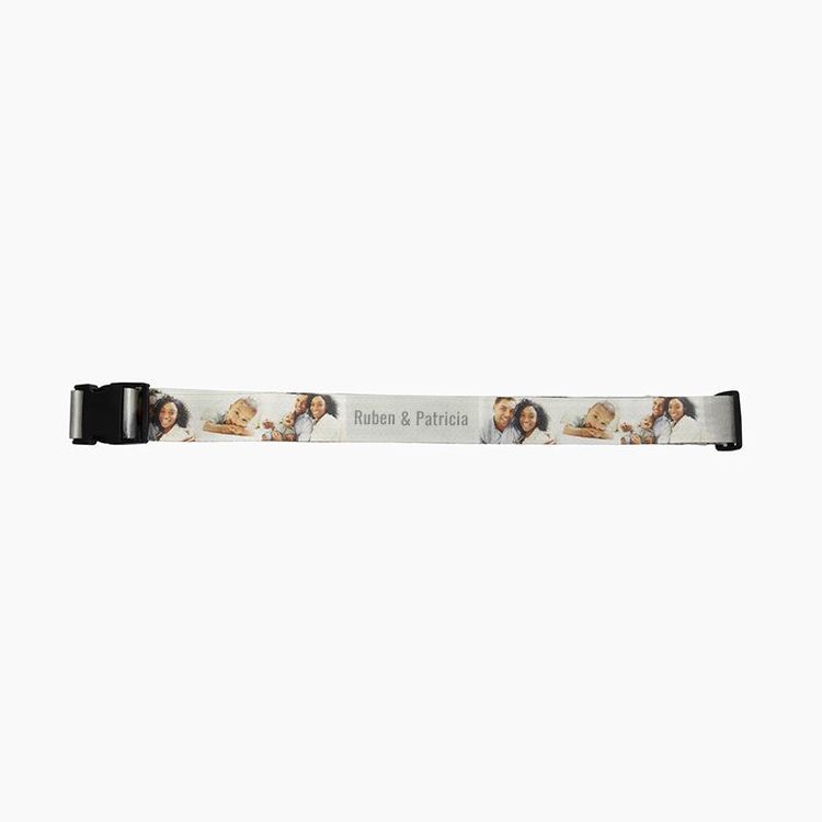 personalized luggage strap