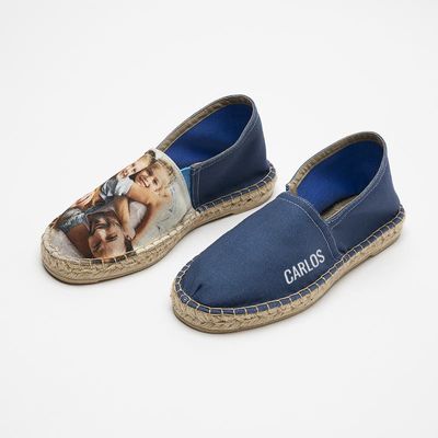 espadrilles mit eigenem foto