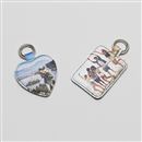 personalized leather keychain