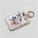 Personalised Photo Keyrings in Leather