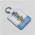 two sided photo keyring