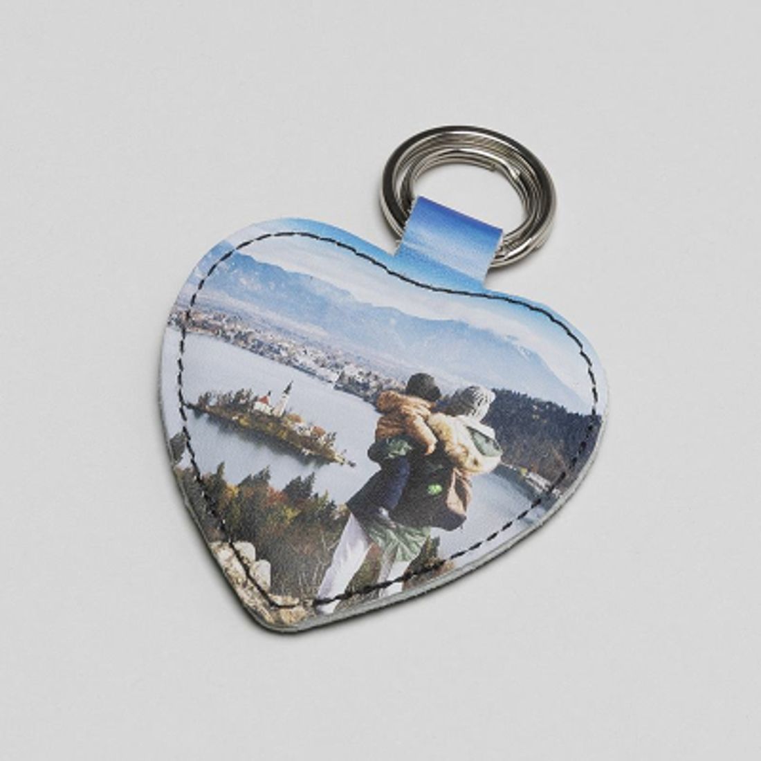 Llavero corazon personalizado fotos