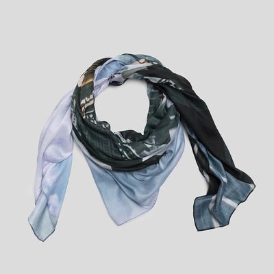 personalized scarf silk or chiffon