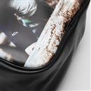 custom man bag leather details