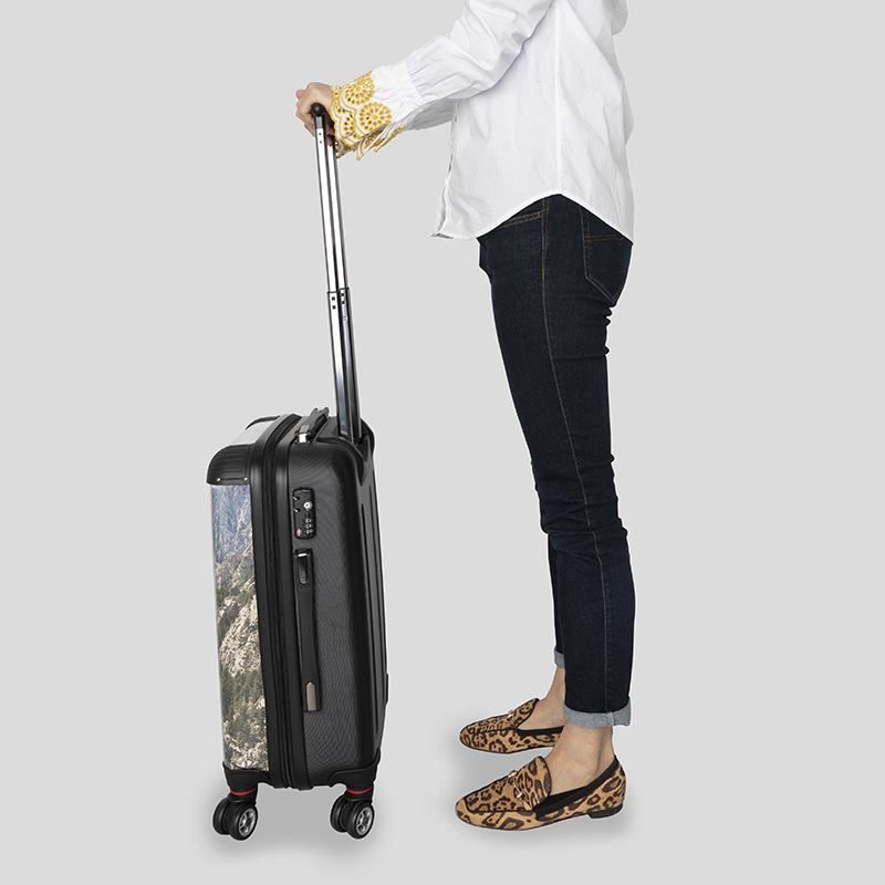 suitcase with your design