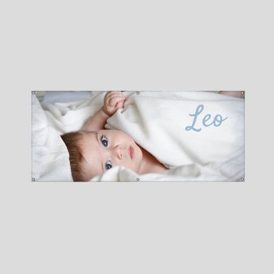 outdoor banner mit foto