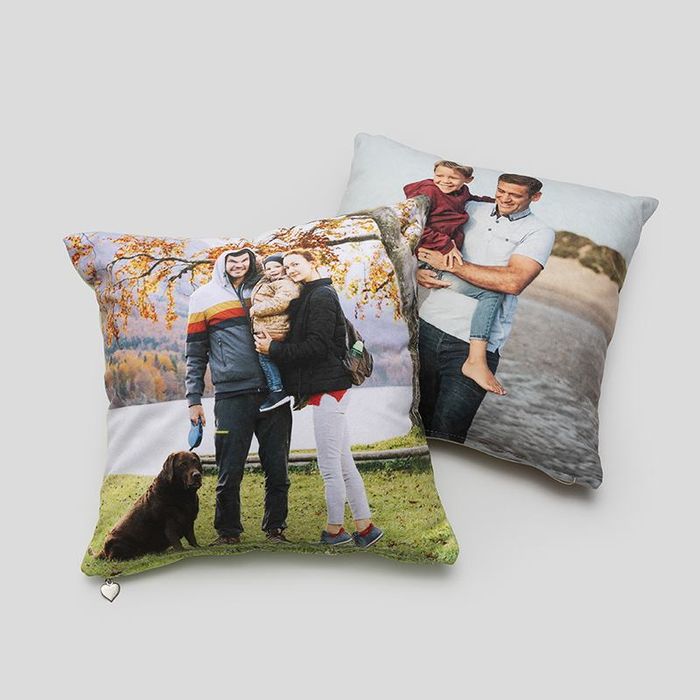 personalised pillow set with kids picture