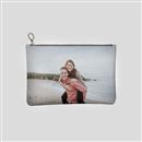 gepersonaliseerde leren clutch tas