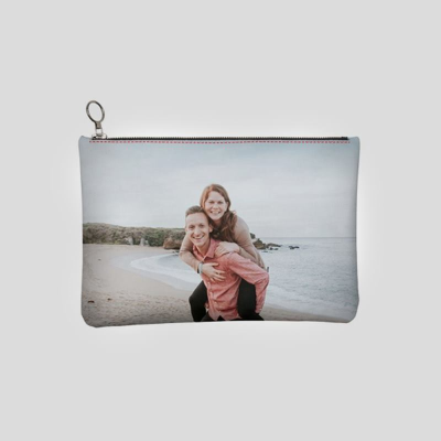 Personalised photo clutch on sale bag