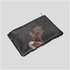 personalised photo leather clutch bag
