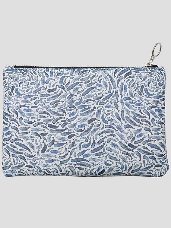 gepersonaliseerde bedrukte leren clutch