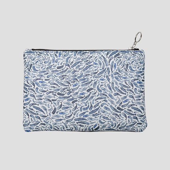 Leather Clutch Custom Printed