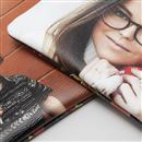 custom printed leather crossbody