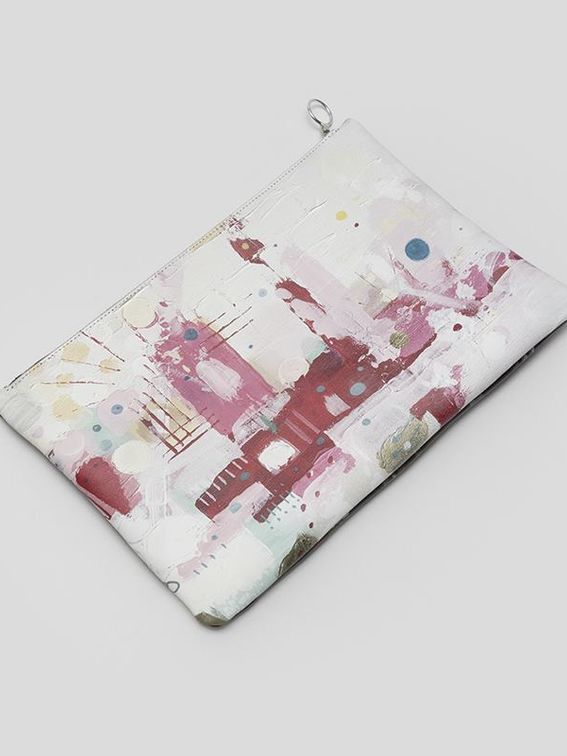 design your leather clutch bag