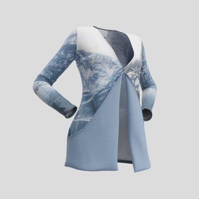 Cardigan Personalizzato con Tasche a goccia