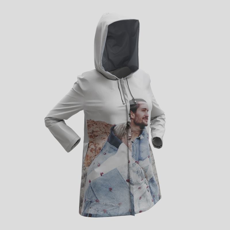 Printed deals waterproof jacket