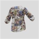 customised blouse with photos