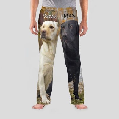 personalised jersey trousers