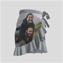 personalised mini flounce skirt