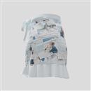 long flounce skirt with your design