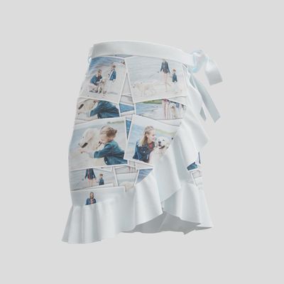 wrap skirt short