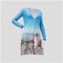 printed cardigan with your designs