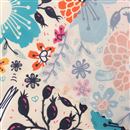 printed crepe silk fabric