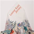 breathable loose knit jersey