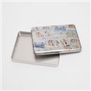 Montage design printed metal tin