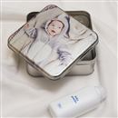 Montage Design printed lid tin