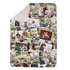 mantas ligeras personalizadas con foto collages