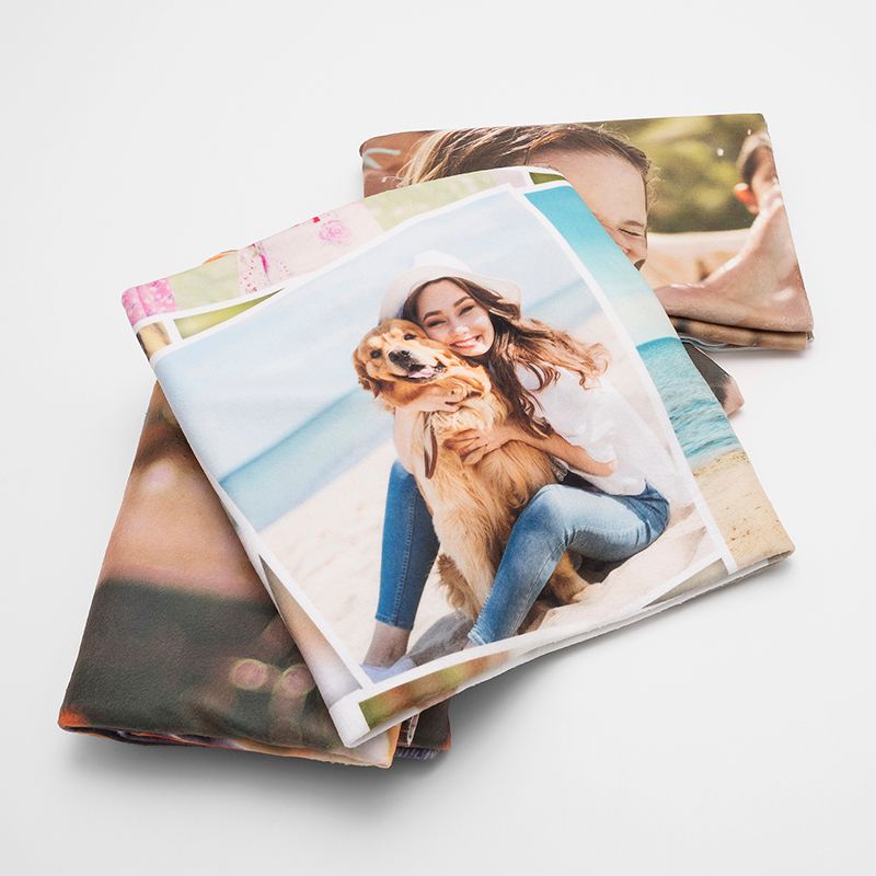 Photo Collage Blanket. Collage Blankets. Picture Collage Blanket UK