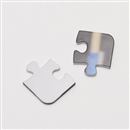 Plastic puzzle pieces texture closeups